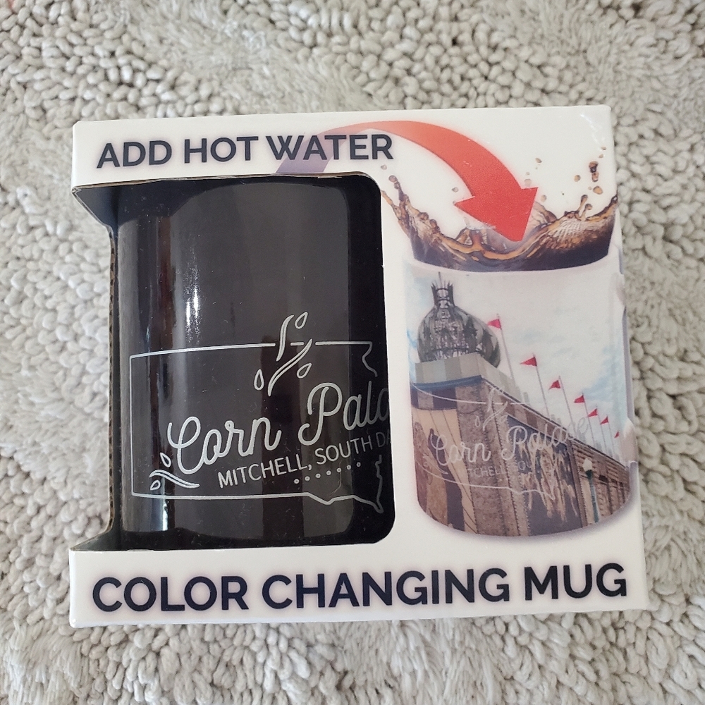 NEW! THE MUG EXPERIENCE Corn Palace Color Changing Mug 12 oz South Dakota USA
